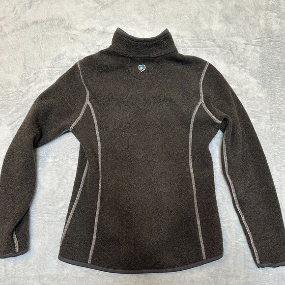 Kuhl Alfpaca Fleece Full Zip Sweater Jacket - Picture 2 of 12
